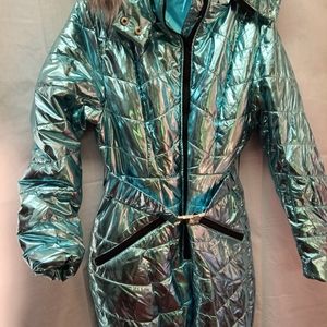 Metallic Ski Jumpsuit
